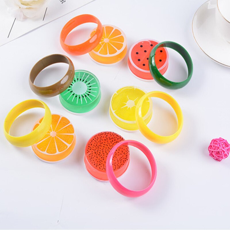 Fruit Magnetic Color polymer Clay slime Mud Kids transparent Crystal slime putty Intelligent Hand Gum toys Plasticine Playdough