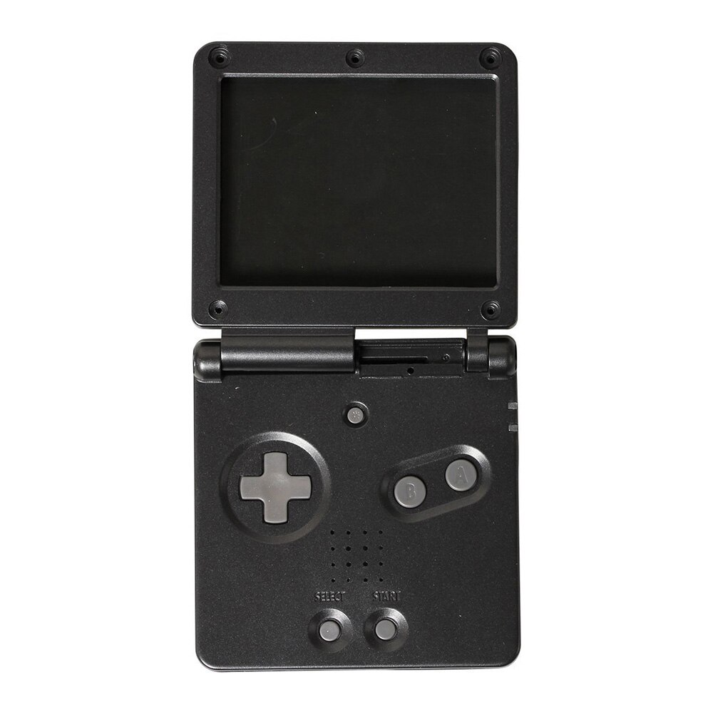 Pour GBA SP boîtier boîtier édition classique boîtier de remplacement coque Console de jeu couverture pour GameBoy Advance SP: Black