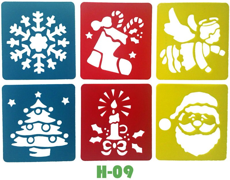 6 PCS/LOT. pesce granchio Anatra Rana modello di disegno stencil Per Bambini di arte bordo apprendimento Precoce giocattolo educativo Del Partito favor14x15cm 18 disegno: H-H9