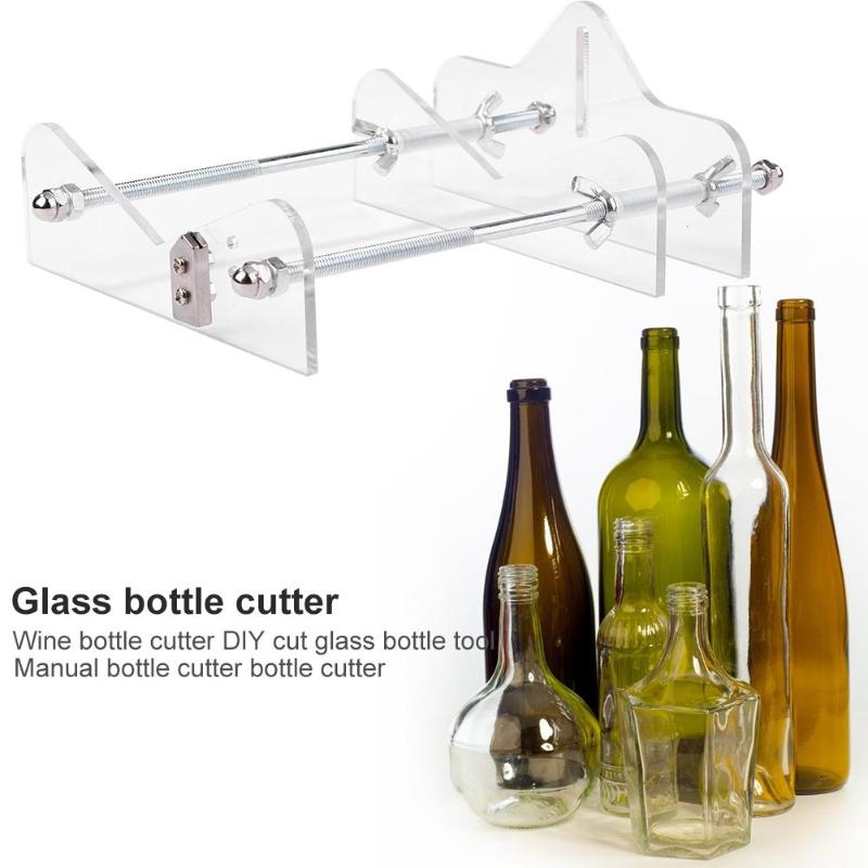 Manual Wine Beer Glass Bottle Cutter Accurate Better Cutting Control Machine Sculptures Catchers DIY Cutting Tools