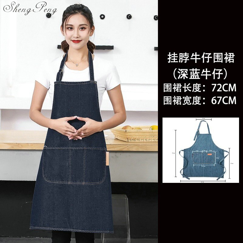 Food Service Keukenschort Schoonmaken Mode Keukenschort Keuken Kleding Chef Schort Q402