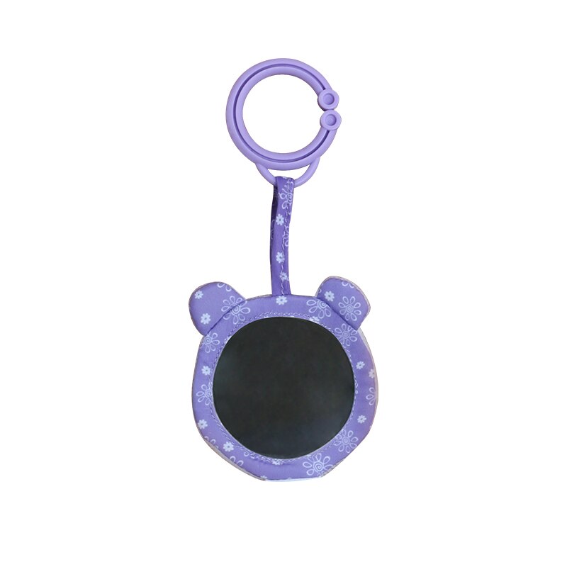 bambino Passeggino Pendente Presepe Decorazione Lenitivo Sonaglio Specchio Neonati Giocattoli Educativi della Prima Infanzia animale foto portafoto: VIOLA