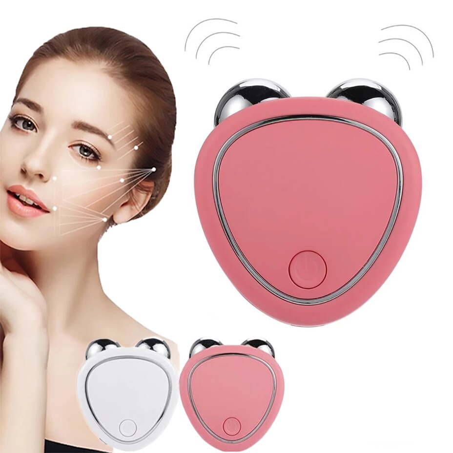 EMS Double Chin Massager v Face Lifting Jawline Skin Microcurrent Massager Machine Facial Shape Beauty Device Remove Wrinkle