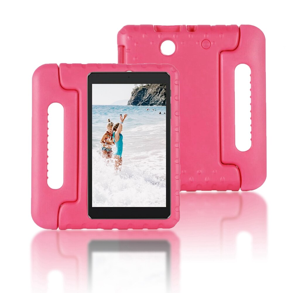 Cover Voor Alcatel Vreugde Tab 2 8.0 "Handvat Stand Kids Shockproof Case Voor Alcatel 3T 8 coque 9027Q 9027W 9032X Capa Funda