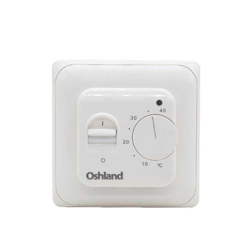 Mechanical Manual Floor Heating Thermostat LED Indicator 16A Room Floor Temperature Controller