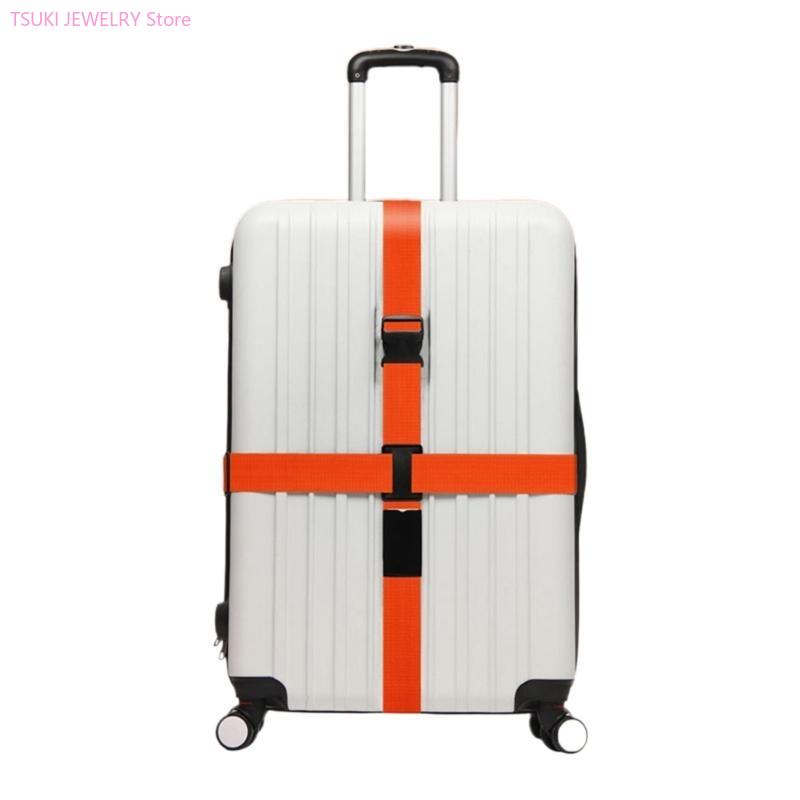 62ke bagageremmar praktisk packrem med snabbspänne resväskbälte: Orange