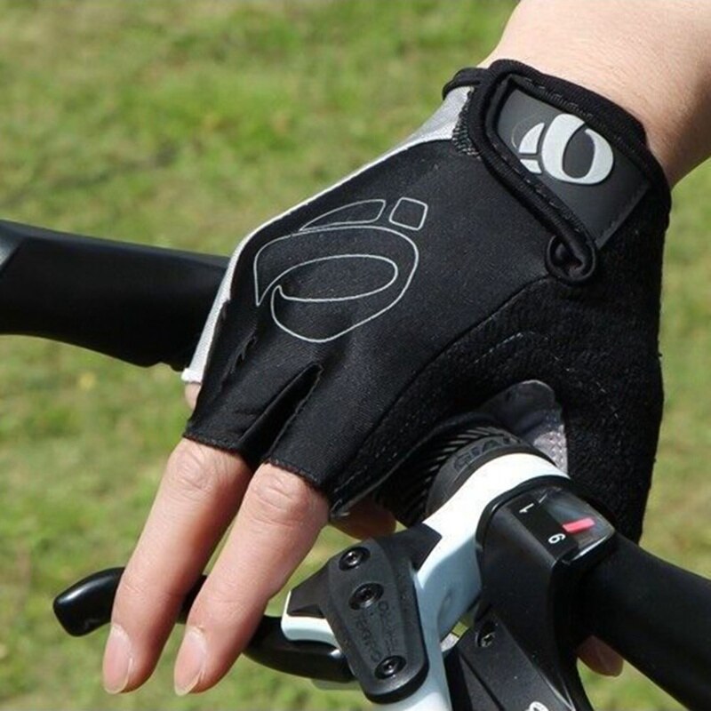 Moto vélo cyclisme demi doigt gants moto vtt anti-dérapant choc respirant gants