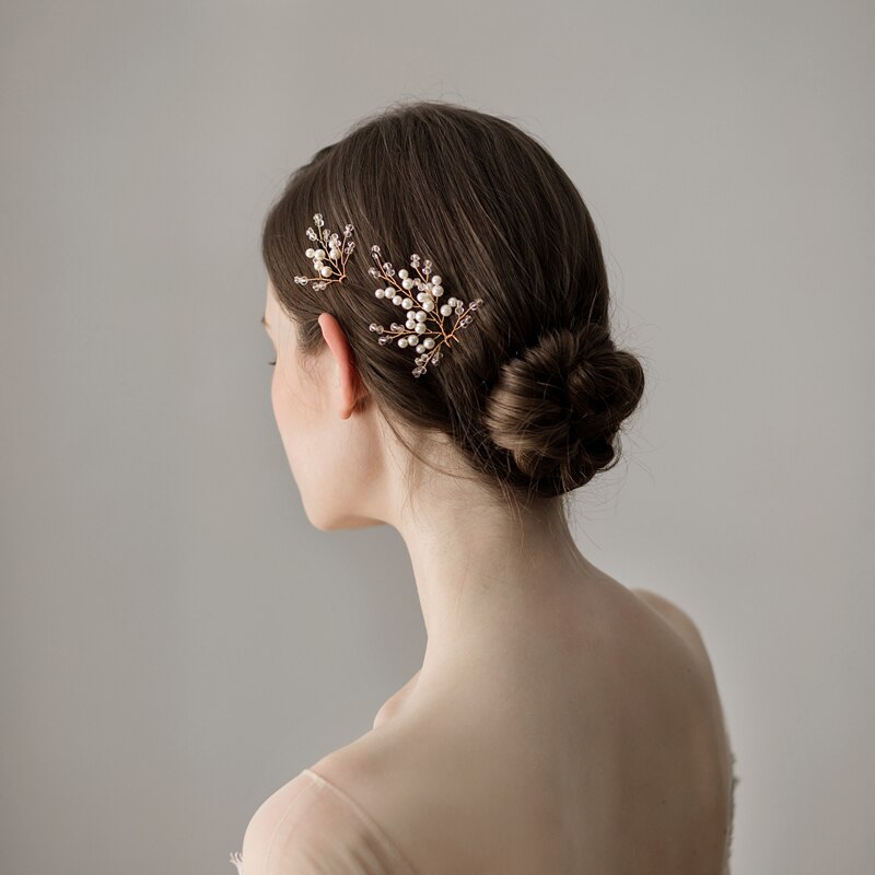 O386 Wykonany ręcznie piękny Koraliki ślubny szpilka koreańnarty szpilki robić włosów robić ślubnej fryzury dla kobiety ślubne akcesoria robić włosów ślubny treska