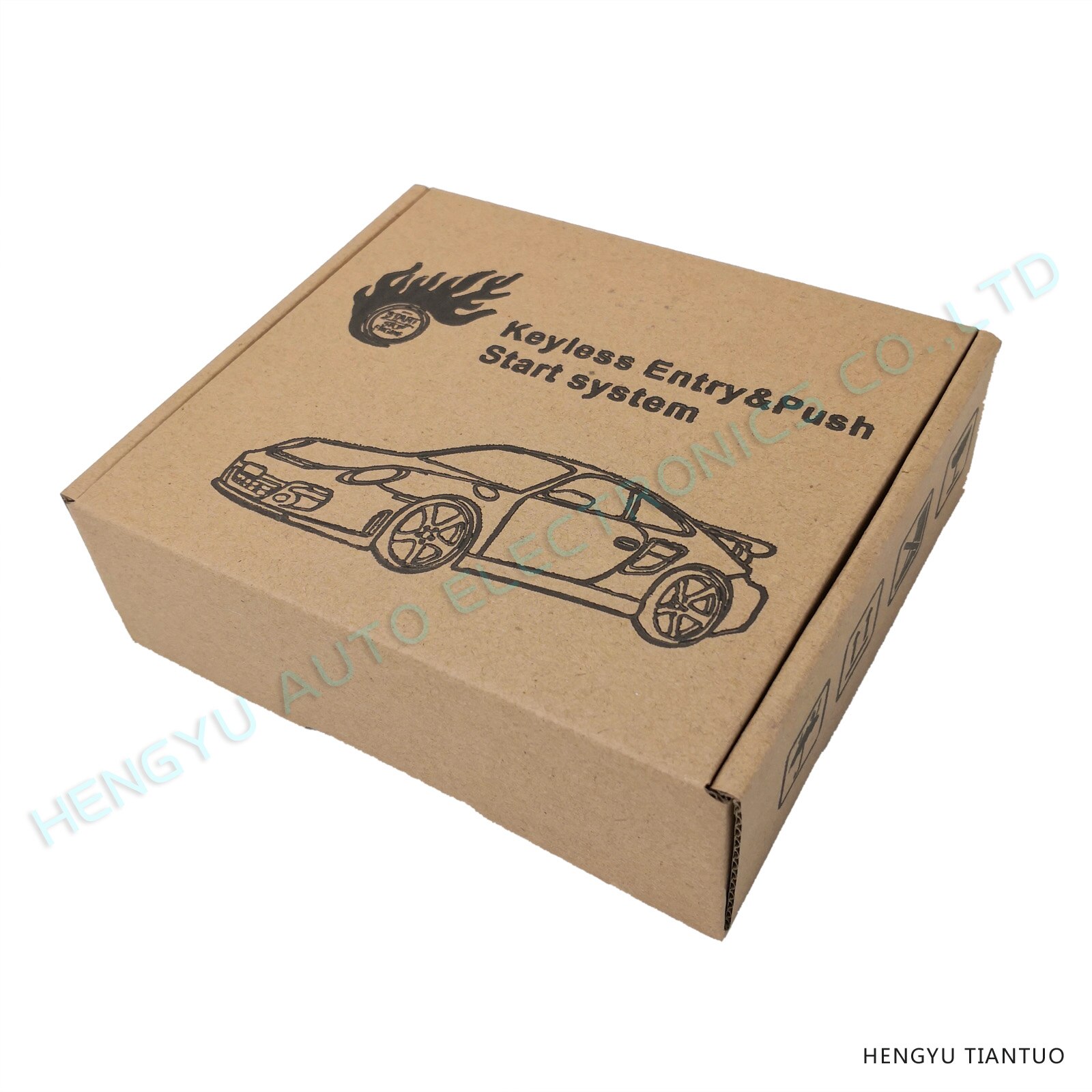 HENGYU FS-50 car engine push start button ignition start/keyless engine start,push button start stop button remote engine start