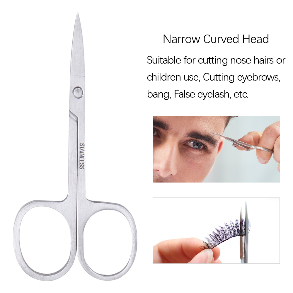 Juego de pinzas para depilación de cejas, pinzas para pestañas de acero inoxidable, punta plana inclinada, herramientas de maquillaje, 4/6 Uds.