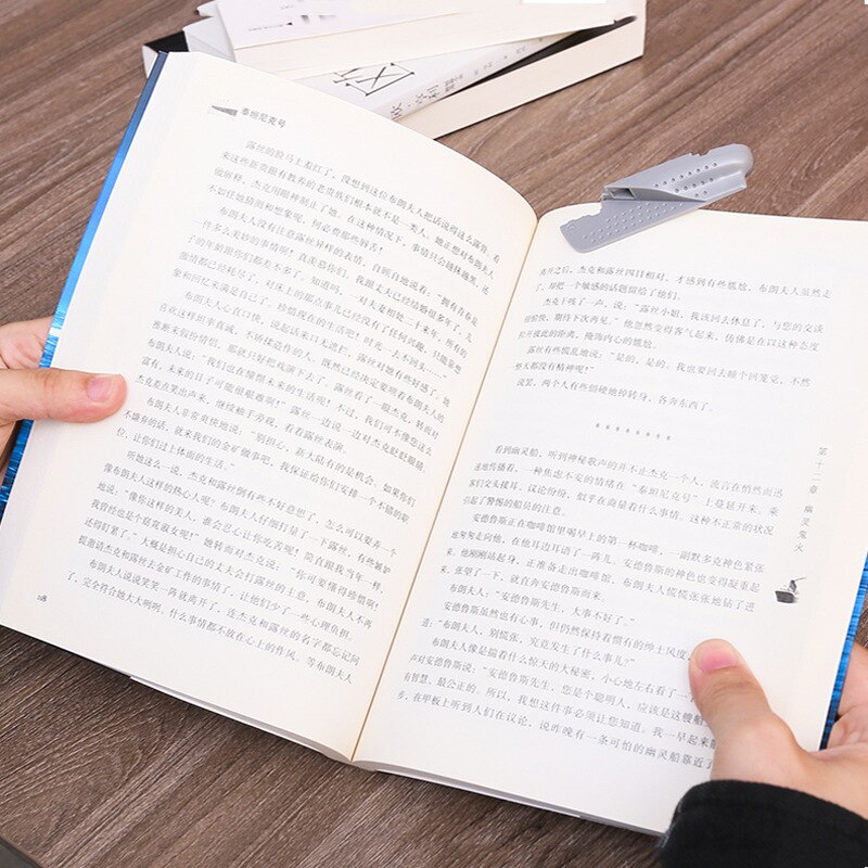 1Pc Titanic Bookmark Ship Shape Read Bookmarks 3D Book Holder Office Stationery