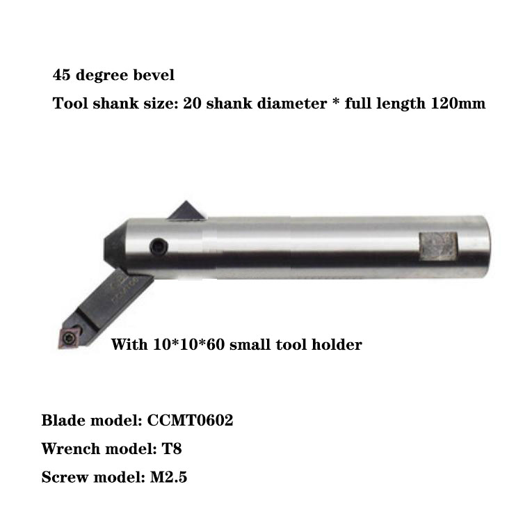 Milling Machine Boring Device 16 Handles Drilling Machine Boring Tool Holder 20 Boring Bar Blade 25 Adjustable Boring Tool Bar: DEEP BLUE