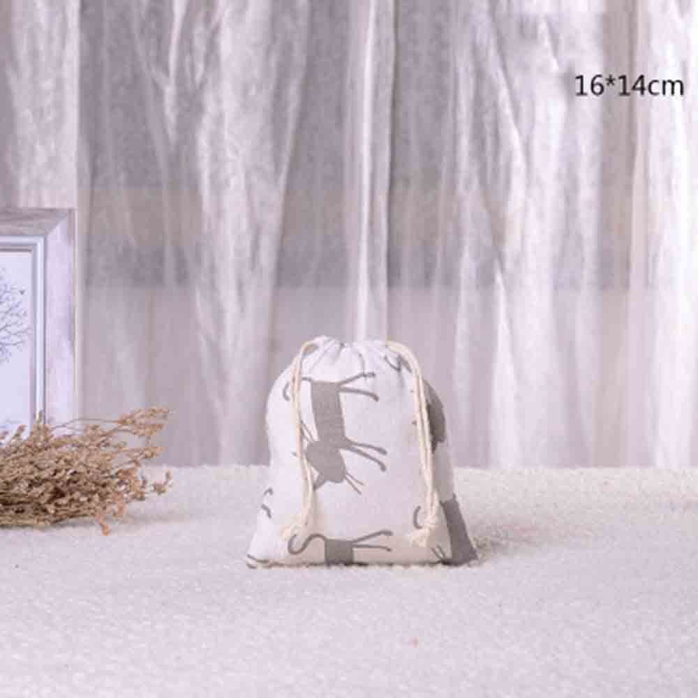 Handgemaakte Katoenen Linnen Opslag Pakket Tas Tasje Kleine Portemonnee Reizen Vrouwen Kleine Doek Bag Pouch: S2