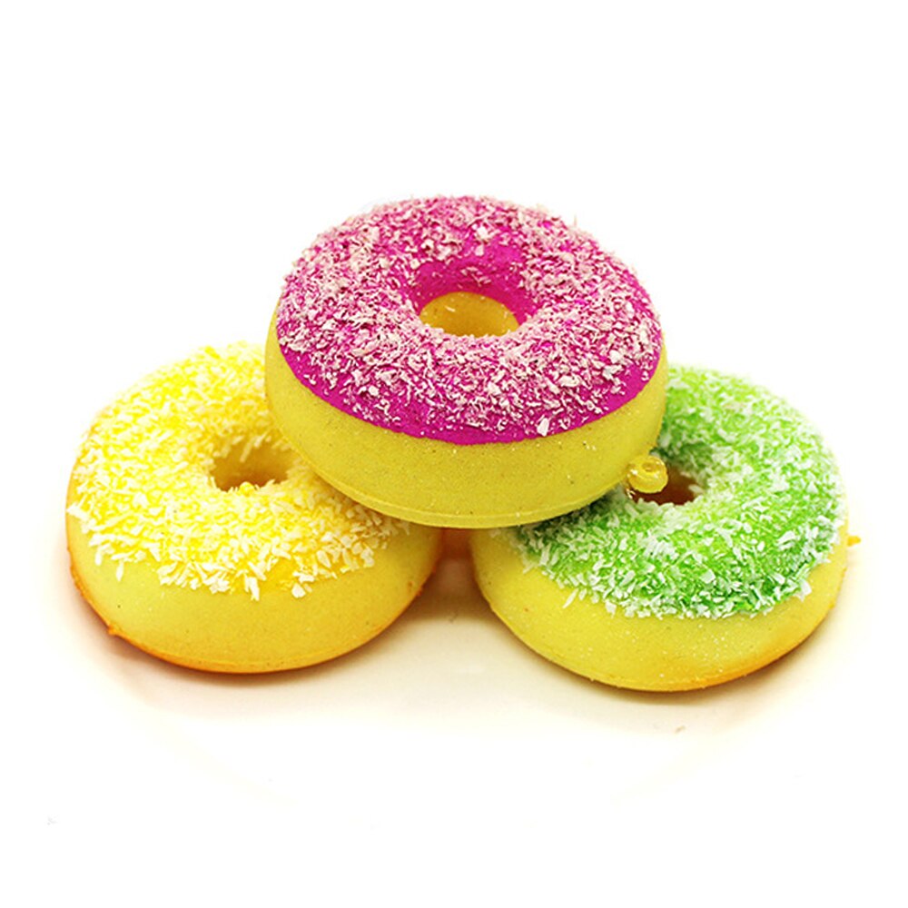 Leuke Squeeze Squishy Donut Langzaam Stijgende Simulatie Pu Brood Cake Geurende Zachte Squeezies Speelgoed Stress Relief Voor Kid Fun