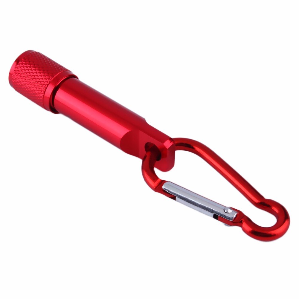 5 led mini ficklampa nyckelring ljus utomhus vandring bärbar ficka led ficklampa