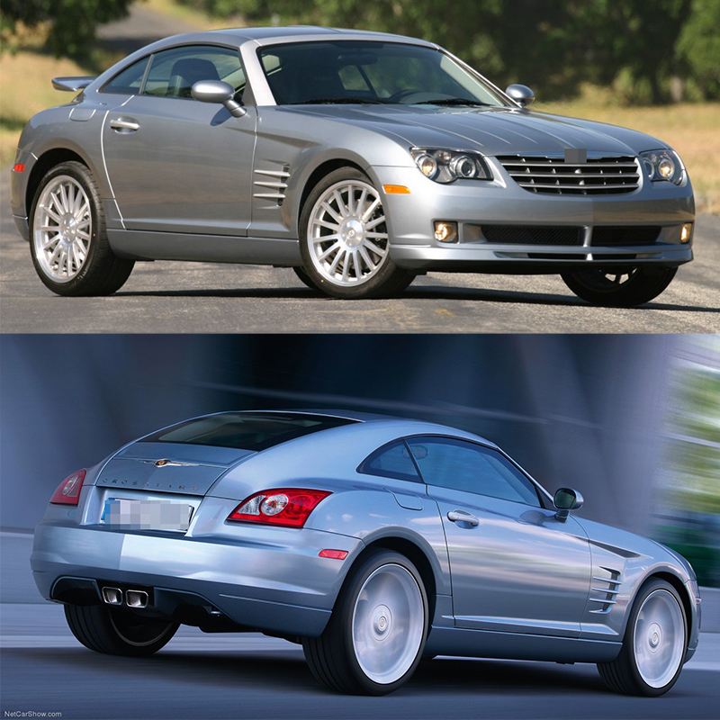 iJDM Front ＆ Rear Bumper Side Marker Lamps Housings For Chrysler Crossfire Coupe/Convertible Turn Signal Light,Parking Light