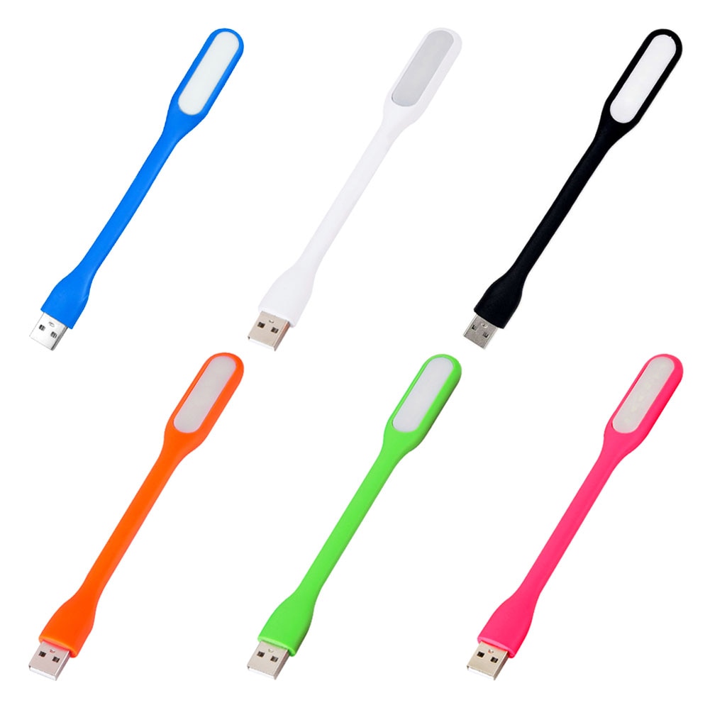 2Pcs Mini Adjustable Flexible USB LED Light Lamp + USB Fan Powerbank PC Notebook Perfect for Night Working Book Reading Light