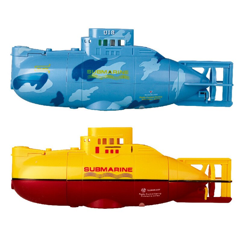 Mini Rc Submarine Afstandsbediening Boot Waterdicht Duiken Speelgoed Simulatie Model Cadeau Voor Kinderen Jongens Meisjes