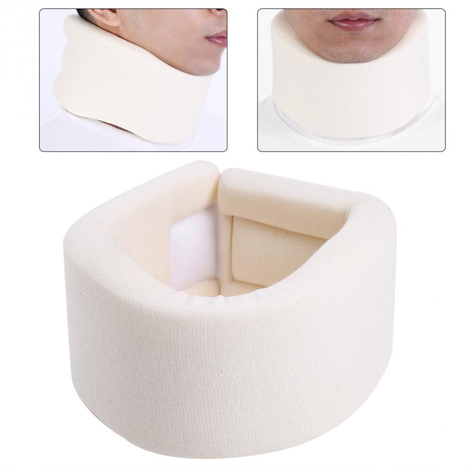 Vendaje de espuma suave ajustable para cuello, soporte para cuello Cervical, vertebral, dislocación, alivio del dolor, primeros auxilios, cuidado del cuello