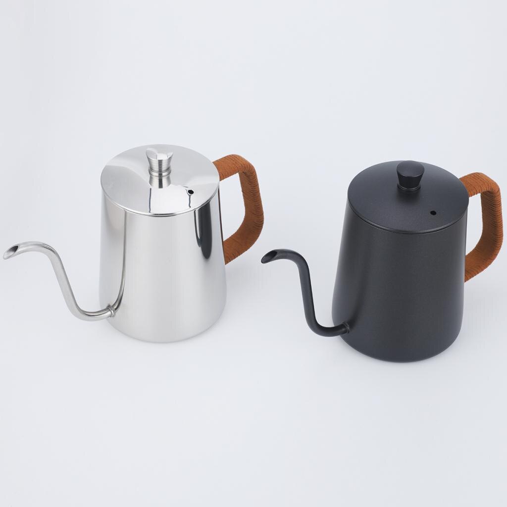 Pour Over Coffee Kettle Hand Drip Kettle with Wrapped Handle Comfortable