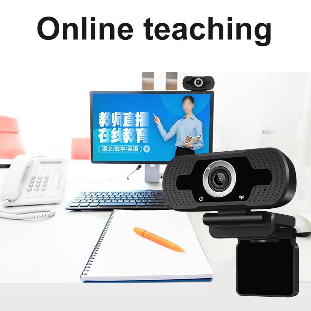USB 2.0 HD 1080P Video Recording Camera Webcam Web Cam with Mic for PC Laptop