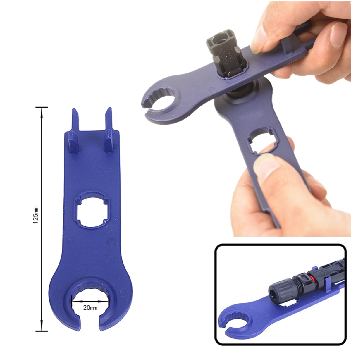 1 Paar Solar Connector Solar Plug Kabel Connectoren (Man &amp; Vrouw) Voor Zonnepanelen En Fotovoltaïsche Systemen