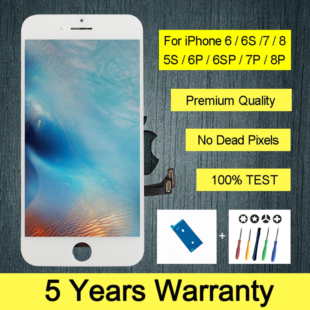 Premium Lcd For iPhone 7 6 6s 7 8 plus Display Touch Screen With 3D touch Display For iPhone 4s 5 5s 5SE Lcd Screen