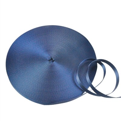 1.5cm brede nylon banden van 50 meter voor trekkoorden voor huisdieren, schoenen, handtassen en doe-het-zelfaccessoires: 7 donkerblauw