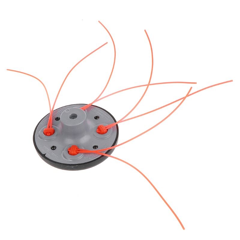 4 Line Bump Trimmer Head Speed Feed String Trimmer Head Gasoline Mower Brush Cutter Trimmer Tools