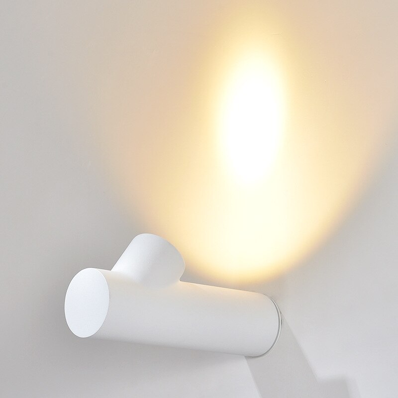 Led udendørs væglampe  ip65 vandtætte væglamper havelampe havelampe balkon udendørs væglampe trappegang lys: Lysegrøn / Kold hvid