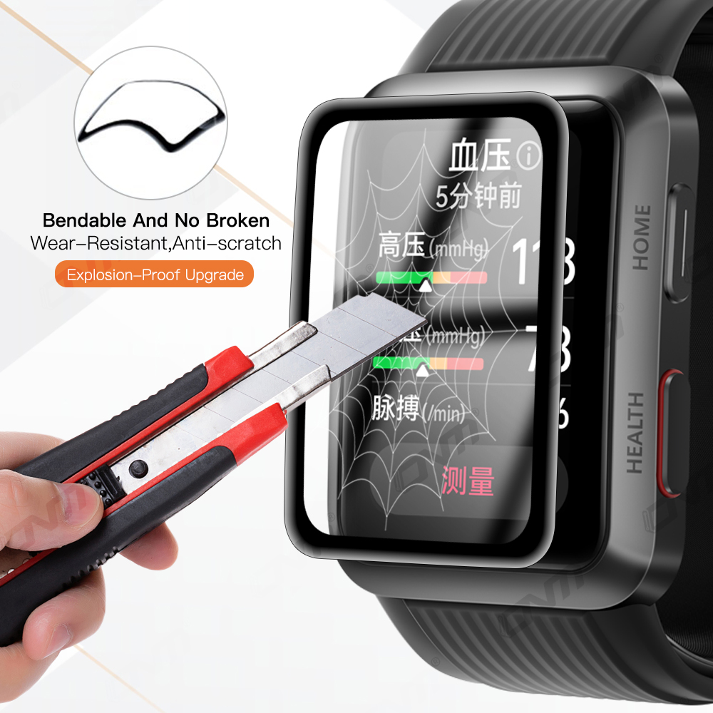 20D Screen Protector for Huawei Watch D Flexible Soft Protective Film for Huawei Watch D Full Coverage Film (Not Glass)