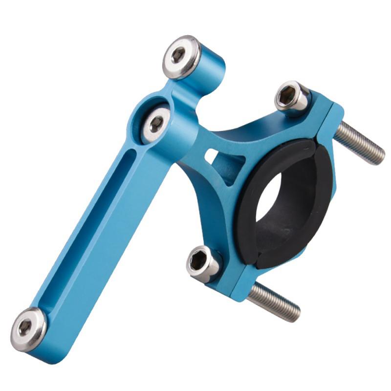 Fiets Bidonhouder Mount Adapter Verstelbare Mtb Racefiets Stuur Waterfleshouder Zadelpen Fles Mount Accessoires: Blue