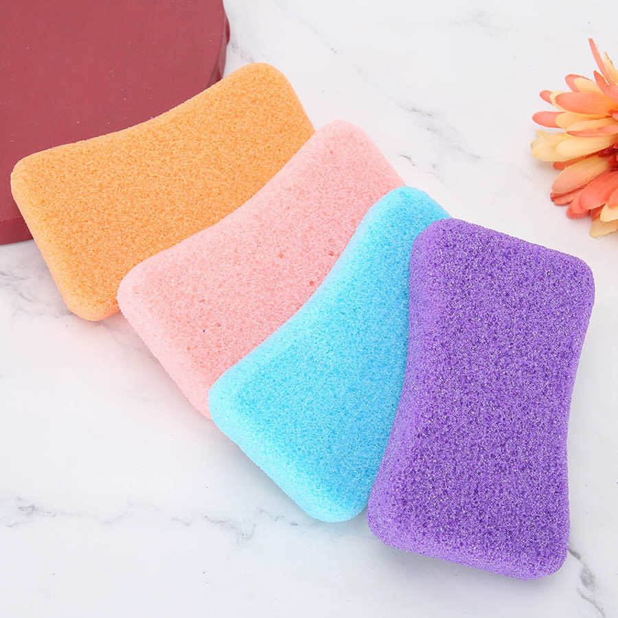 4Pcs Eelt Exfoliëren Steen Voeten Care Puimsteen Voeten Hard Skin Verwijderen Pedicure Scrubber Voet Peeling Removal Tool