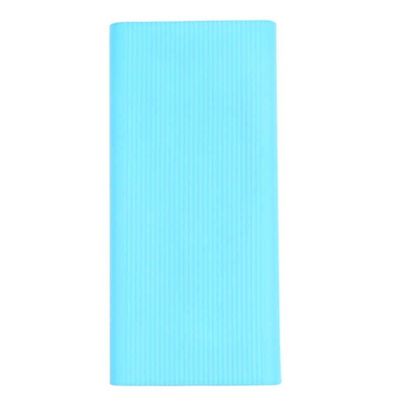 Nueva carcasa de batería portátil para Xiaomi funda protectora de piel fundas 30000 mAh Cubierta de goma blanda: BLUE