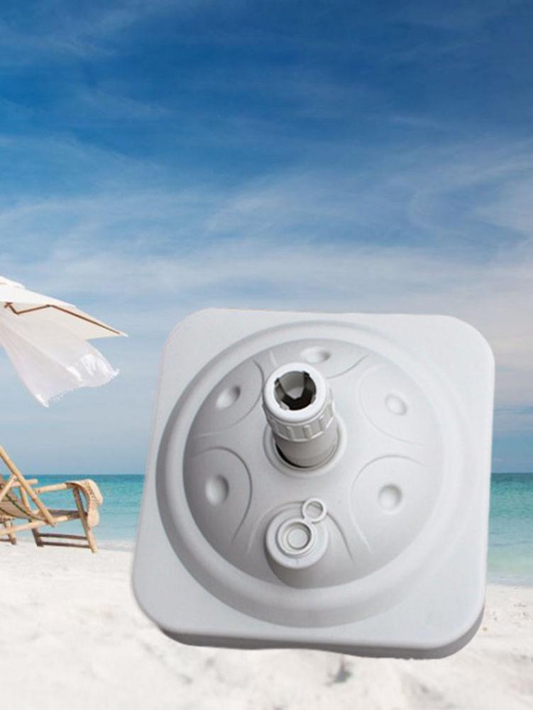 Umbrella Base Heavy Duty Water Filled Umbrella Outdoor Parasol Garden Umbrella Base Stand Round Patio Beach Garden Patio