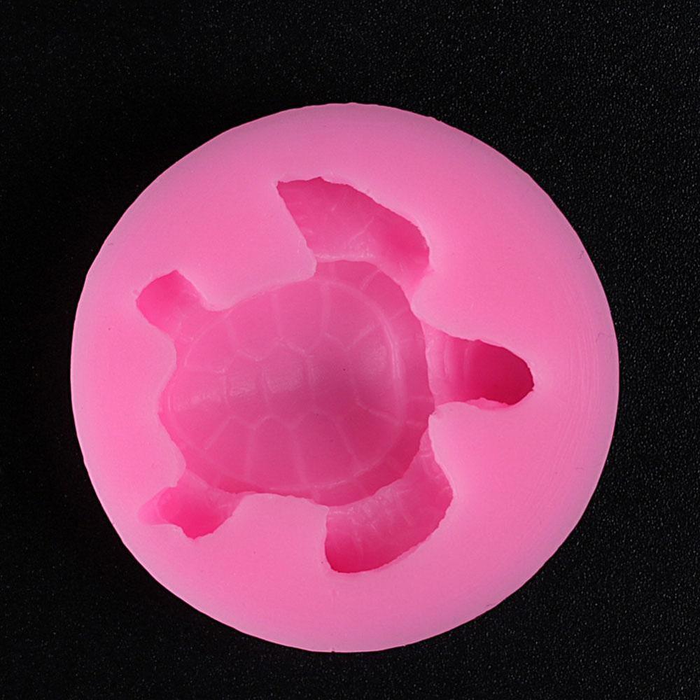 Sea turtle Shape Silicone Mold Cake Fondant Paste DIY Tortoise Soap Chocolate Gum molds Decorating Paste Mould Silicone Q2I9