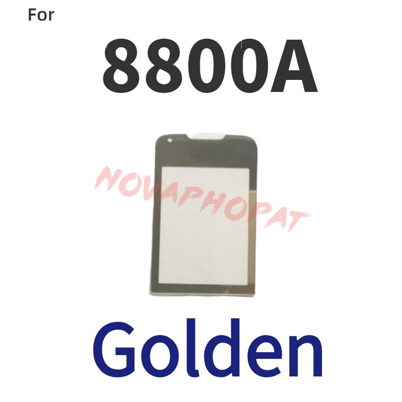Novaphopat Black/Gray/Golden/Coffee Glass Mirror Screen For Nokia 8800A 8800 Arte Glass lens Panel Replacement + tracking: golden glass lens