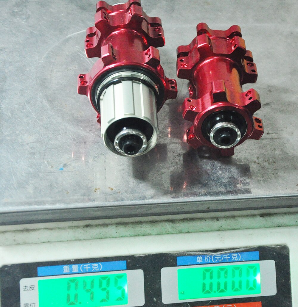 bicycle Hubs straight pull MTB 24H 8 9 10 11speed Disc brake type 4bearing hub Ultra-light Lubrication Aluminum Alloy