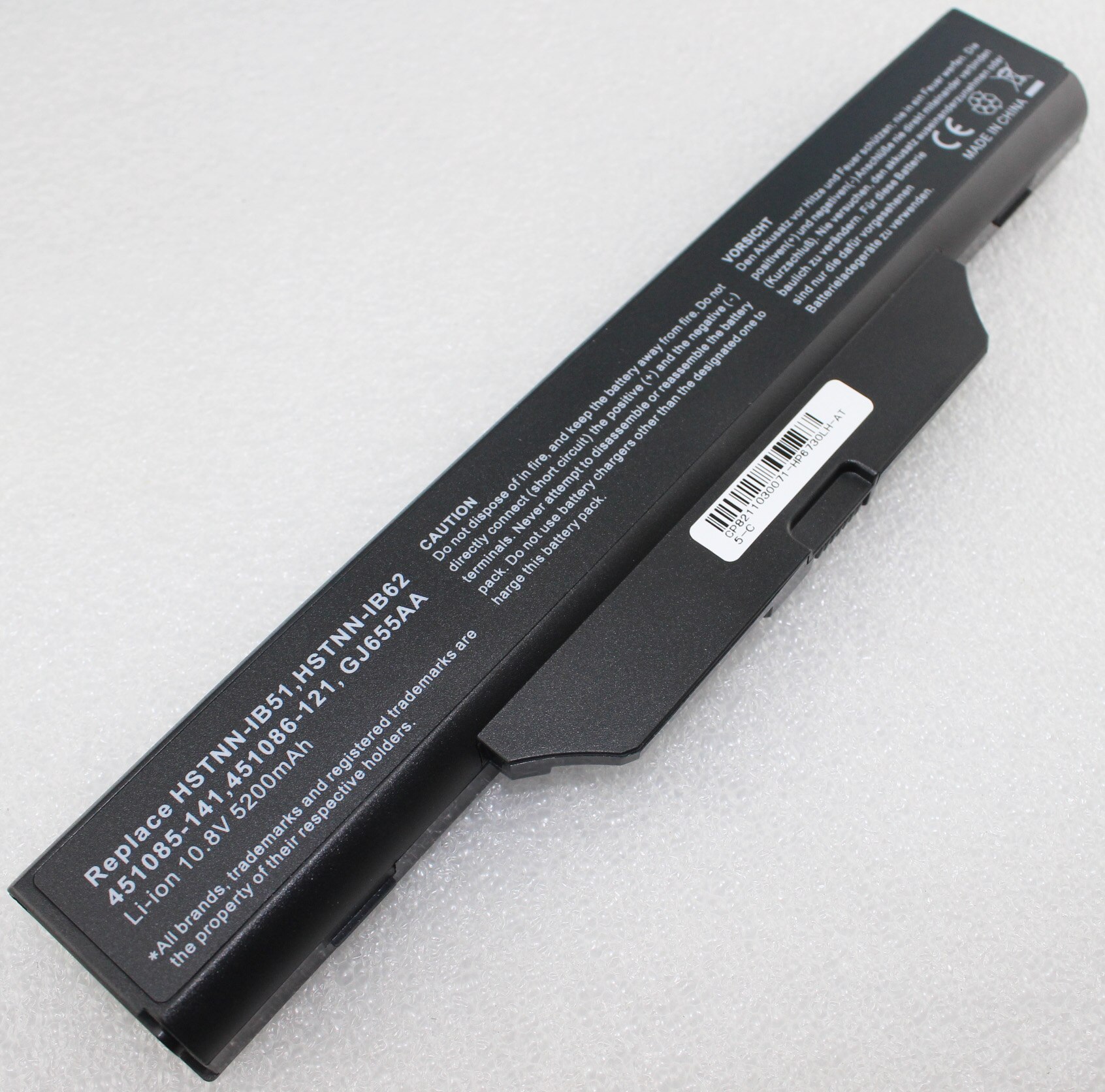 Batería para HP Compaq 6720s 6730s 6735s 6820s 6830s 6720/CT 550 portátil de 451085-141 HSTNN-IB51 IB52 451568-001 161, 121