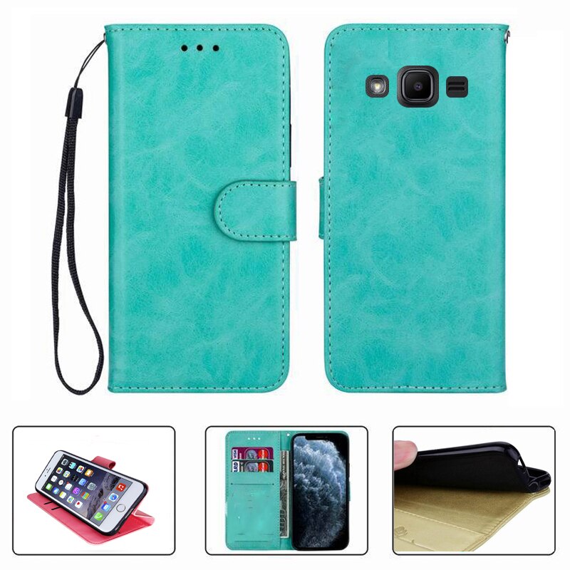 For Samsung Galaxy J7 SM-J700F SM-J700H SM-J700M J700T Wallet Case Flip Leather Phone Shell Protective Cover