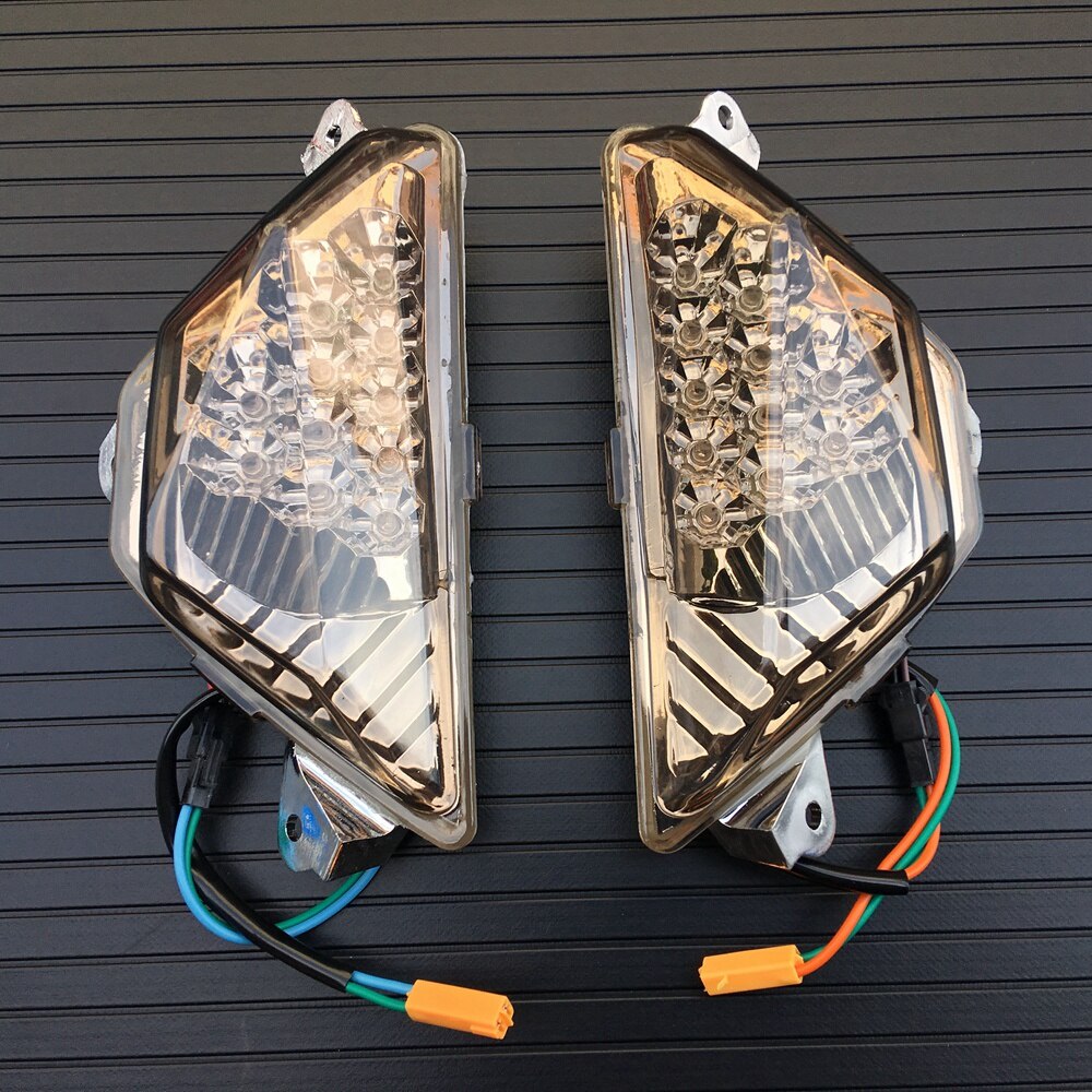 Motorfiets Richtingaanwijzers voor Light Shift Lights Blinker Indicator Led Light Voor Kawasaki Ninja 300 EX300 ABS 300 -