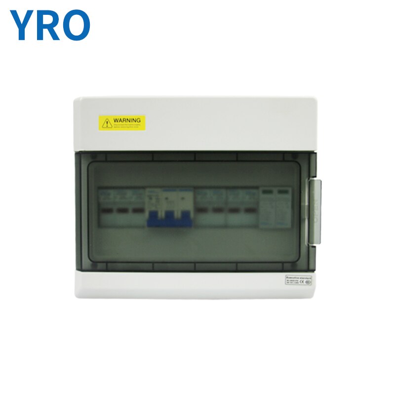 12 Manieren Din Rail Outdoor Waterdichte Elektrische Verdeelkast Circuit Breaker Mcb Power Plastic Junction Draad Doos IP65 SH12PN