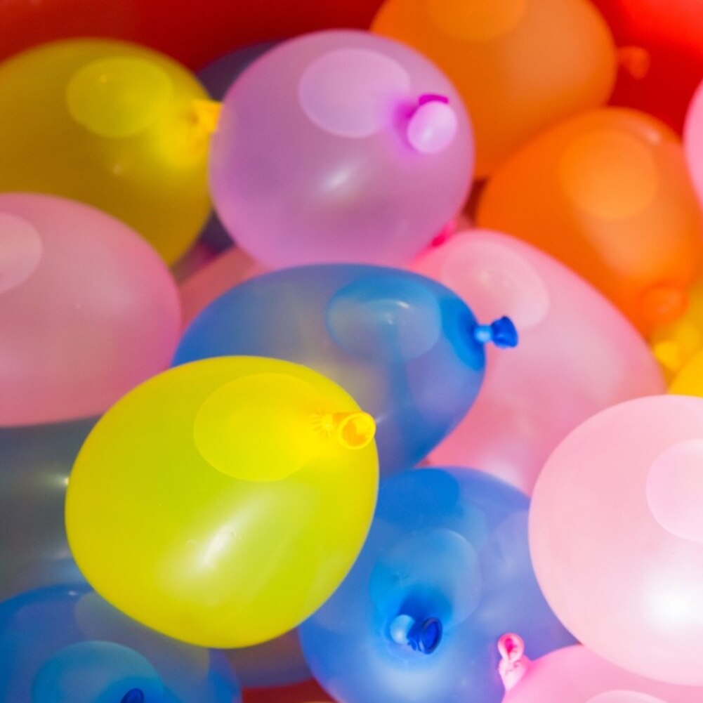 1000Pcs Kleurrijke Water Ballon Handig Water Bubble Bal Set Met Schuim Voor Kinderen Volwassenen Zomer Water Ballon