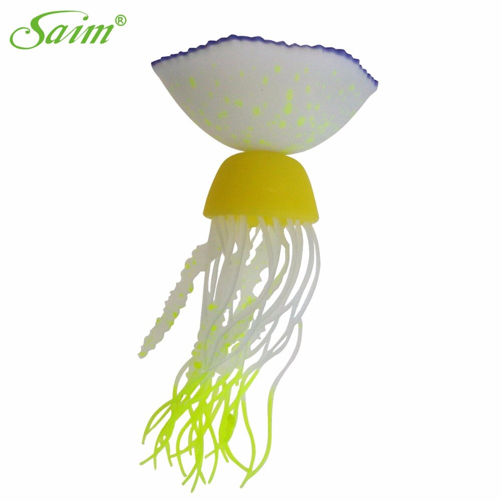 10 cm creatieve kunstmatige kwallen aquarium aquarium ornamenten acuarios vivid kwallen landschap decoratie voor aquarium