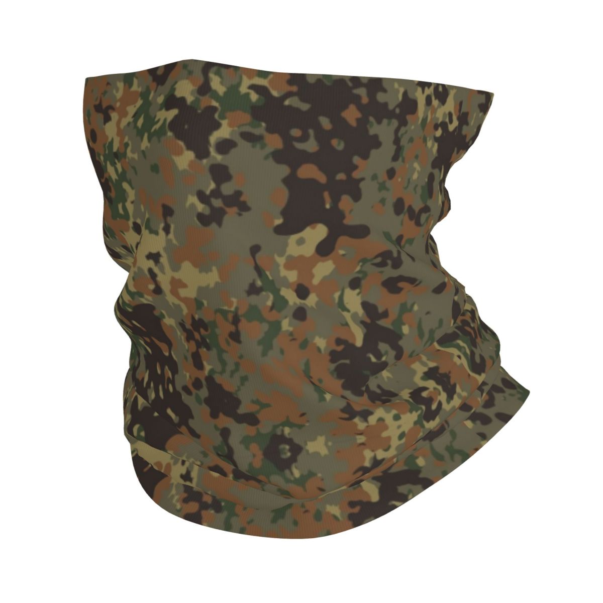 Custom Germany Splinter Camo Bandana Neck Gaiter UV Protection Face Scarf Cover Splittertarn Camouflage Headwear Tube Balaclava