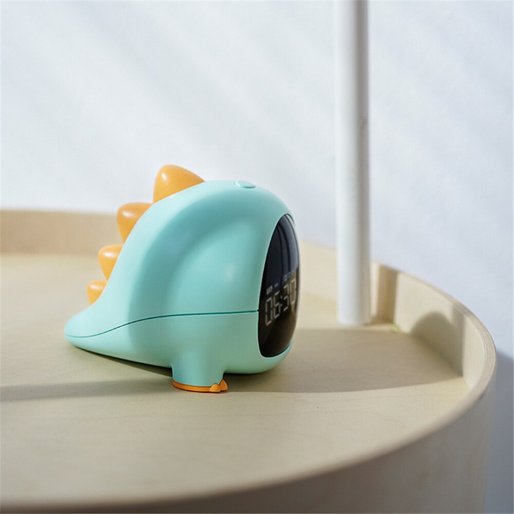 Creatieve Digitale Wekker Usb Opladen Multifunctionele Klok Met Countdown Kleine Dinosaurus Desktop Klok Voor Kids Home Decor