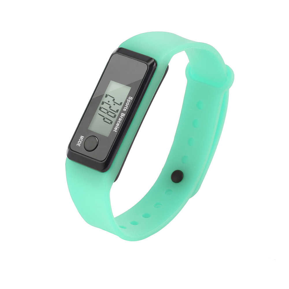 Dageraad Bengelen sextant Sport Smart Horloge Armband Display Fitness Gauge Stap Tracker Digitale LCD  Stappenteller Run Stap Walking Calorie Counter – Grandado