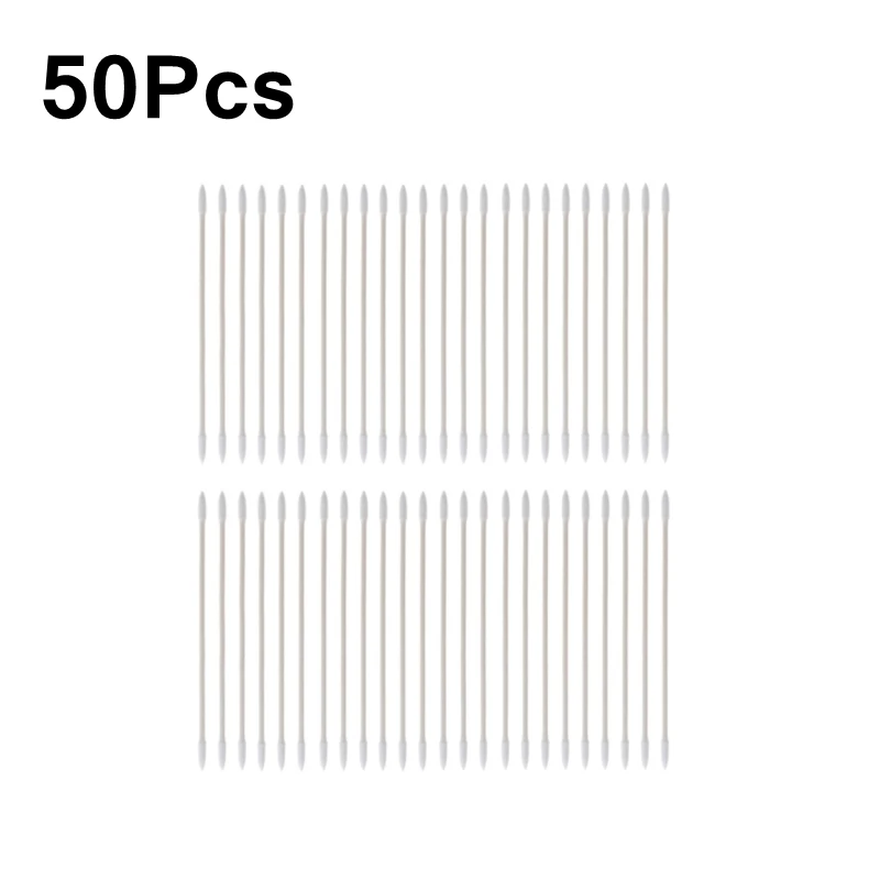 Hisopo de limpieza desechable sin polvo de algodón para AirPods, auriculares, teclado, puerto de carga de teléfono, limpiador para iPhone y Samsung: GOLD