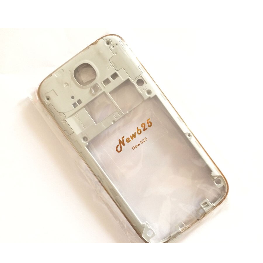 New625-carcasa trasera de Marco medio, carcasa de bisel para Samsung Galaxy S4, i9500, i9505, i337, con botón lateral