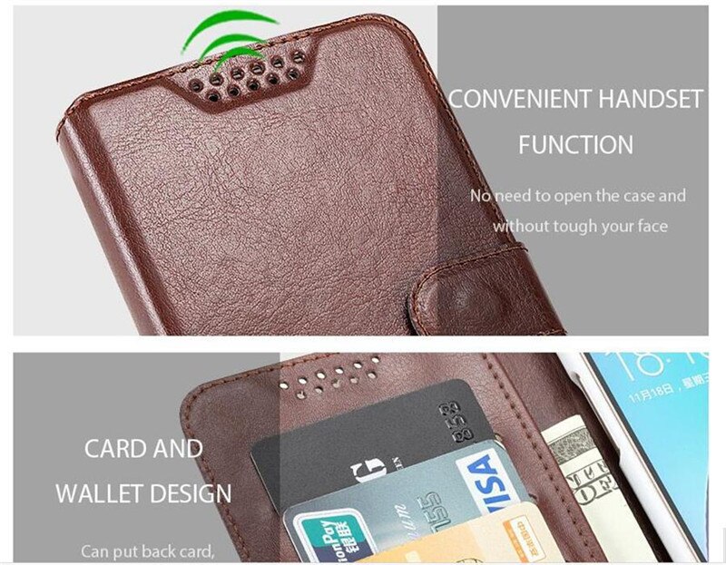 Funda billetera clásica de cuero PU para LeEco Le 2 X520 Le2 Pro X527 X522 X526 X620 Le S3 X626 2S